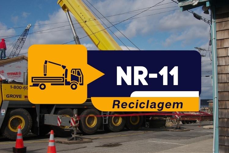 NR 11 – Operador de Guindaste Articulado Reciclagem